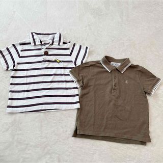 プチバトー(PETIT BATEAU)のプチバトー  ローズバッドミニ　セット(Tシャツ/カットソー)