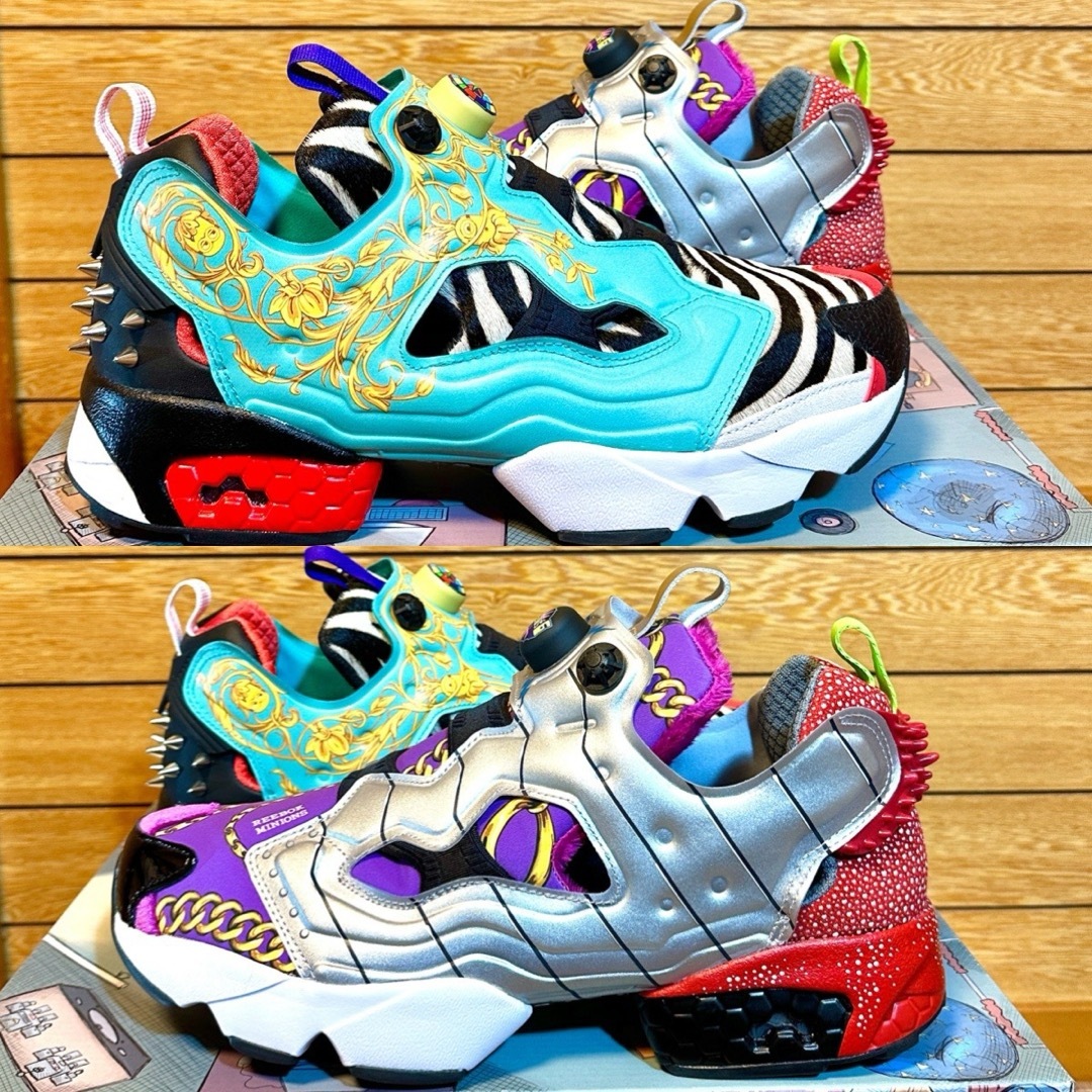 Reebok(リーボック)のインスタ ポンプフューリー insta pump fury 希少 ミニオンズ メンズの靴/シューズ(スニーカー)の商品写真