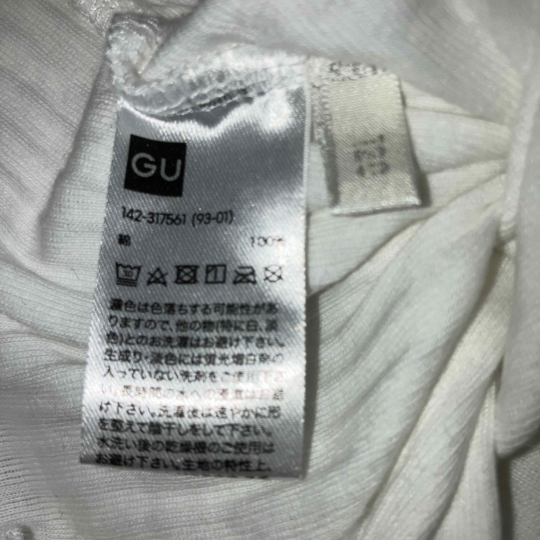 GU(ジーユー)のGU   キッズカットソー　120 キッズ/ベビー/マタニティのキッズ服女の子用(90cm~)(Tシャツ/カットソー)の商品写真