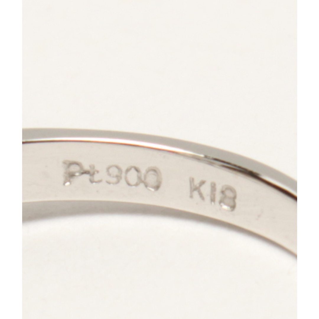 美品  リング 指輪 K18 Pt900 ダイヤ0.35ct レディースのアクセサリー(リング(指輪))の商品写真
