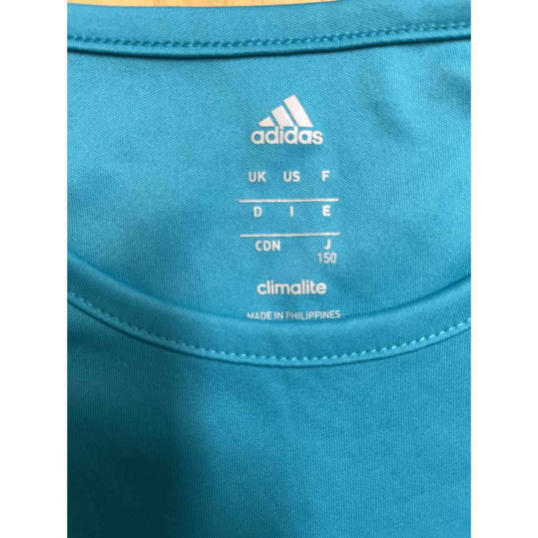 adidas(アディダス)のadidas アディダス　150サイズ　夏用 キッズ/ベビー/マタニティのキッズ服男の子用(90cm~)(Tシャツ/カットソー)の商品写真