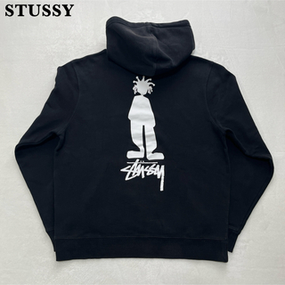 STUSSY - 【入手困難】STUSSY ステューシー シャドーマン パーカー ブラック L