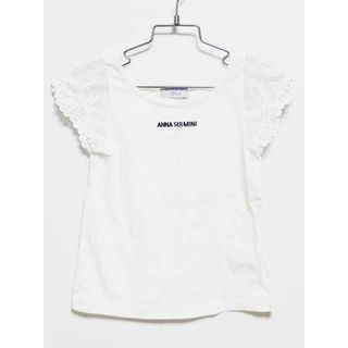 アナスイ(ANNA SUI)の【夏物 新入荷!】‡アナスイミニ/ANNA SUI mini‡110cm 半袖Tシャツ/半袖カットソー 白【中古】子供服 キッズ kids 女の子 夏 tops 214042(Tシャツ/カットソー)