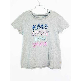 ケイトスペードニューヨーク(kate spade new york)の【夏物 新入荷!】[ケイトスペードニューヨーク/kate spade new york kids]160cm 半袖Tシャツ/半袖カットソー グレー【中古】子供服 キッズ kids ジュニア 女の子 夏 tops 614042(Tシャツ/カットソー)