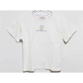 メゾピアノ(mezzo piano)の【夏物 新入荷!】‡メゾピアノ/mezzo piano‡150cm 半袖Tシャツ/半袖カットソー 白系 ポケモンコラボ【中古】子供服 キッズ kids ジュニア 女の子 夏 tops 614042(Tシャツ/カットソー)