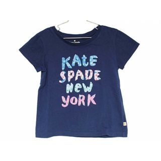 kate spade new york - 【夏物 新入荷!】[ケイトスペードニューヨーク/kate spade new york kids]140cm 半袖カットソー/半袖Tシャツ 紺【中古】子供服 キッズ kids ジュニア 女の子 夏 tops 614042