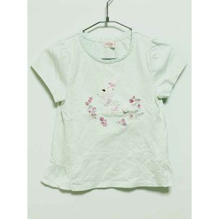 メゾピアノ(mezzo piano)の【夏物 新入荷!】‡メゾピアノ/mezzo piano‡130cm 半袖Tシャツ/半袖カットソー ブルー系【中古】子供服 キッズ kids 女の子 夏 tops 614042(Tシャツ/カットソー)