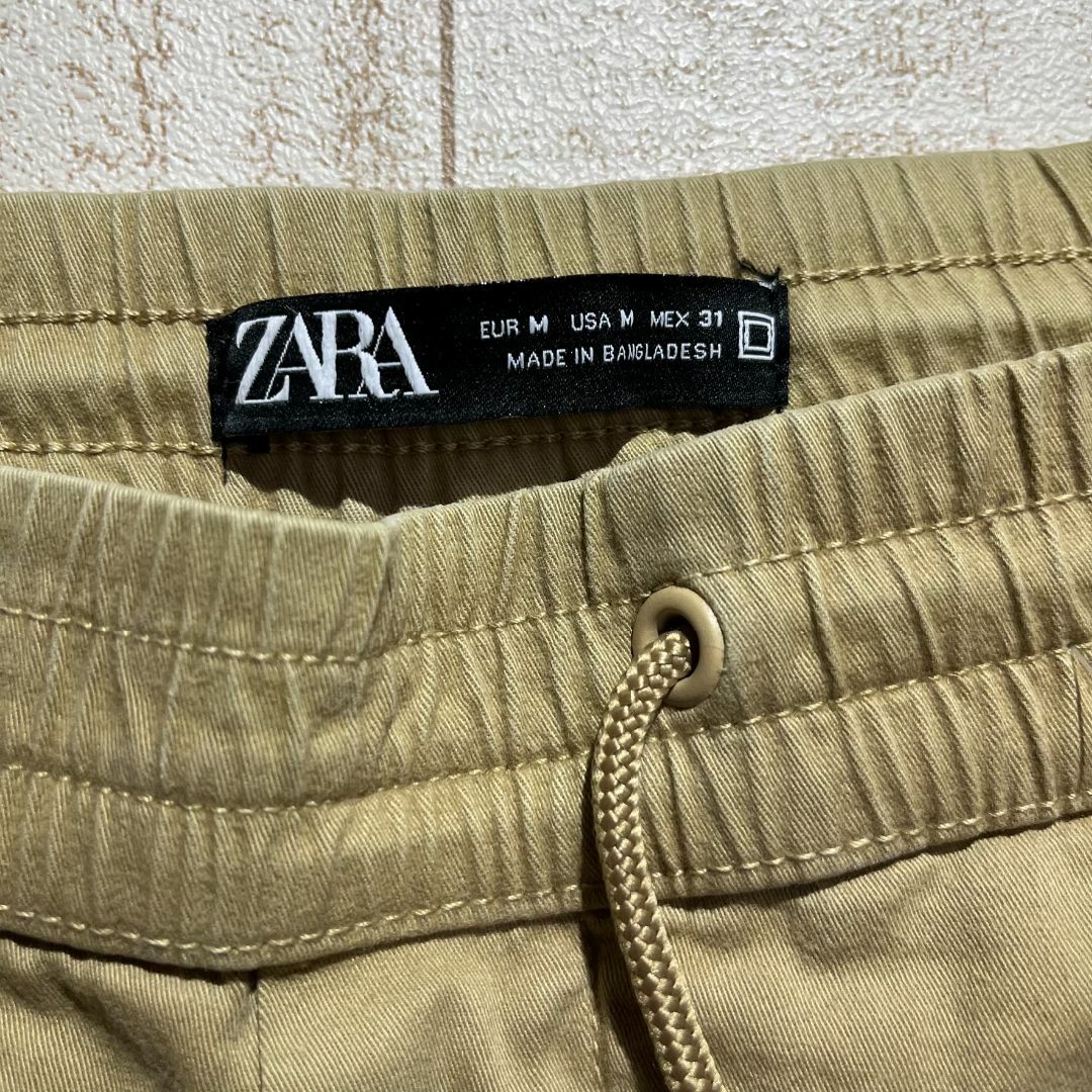 ZARA(ザラ)の【ZARA MAN】ザラ マン イージーアンクルパンツ ストレッチ ベージュ メンズのパンツ(その他)の商品写真