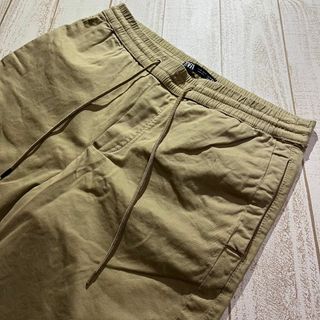 ザラ(ZARA)の【ZARA MAN】ザラ マン イージーアンクルパンツ ストレッチ ベージュ(その他)