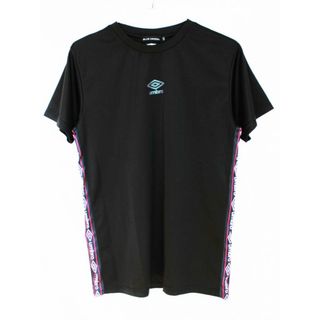 ブルークロス(bluecross)の【夏物 新入荷!】[ブルークロス/BLUE CROSS]170cm 半袖カットソー/半袖Tシャツ 黒 スポーツ アンブロコラボ【中古】子供服 キッズ kids ジュニア 男の子 614042(Tシャツ/カットソー)