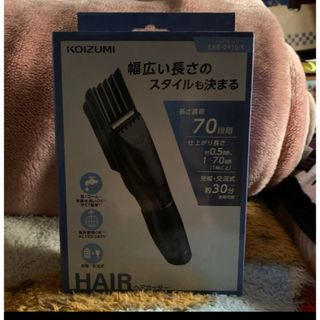 ヘアカッター KOIZUMI KHB-0910/K BLACK(その他)