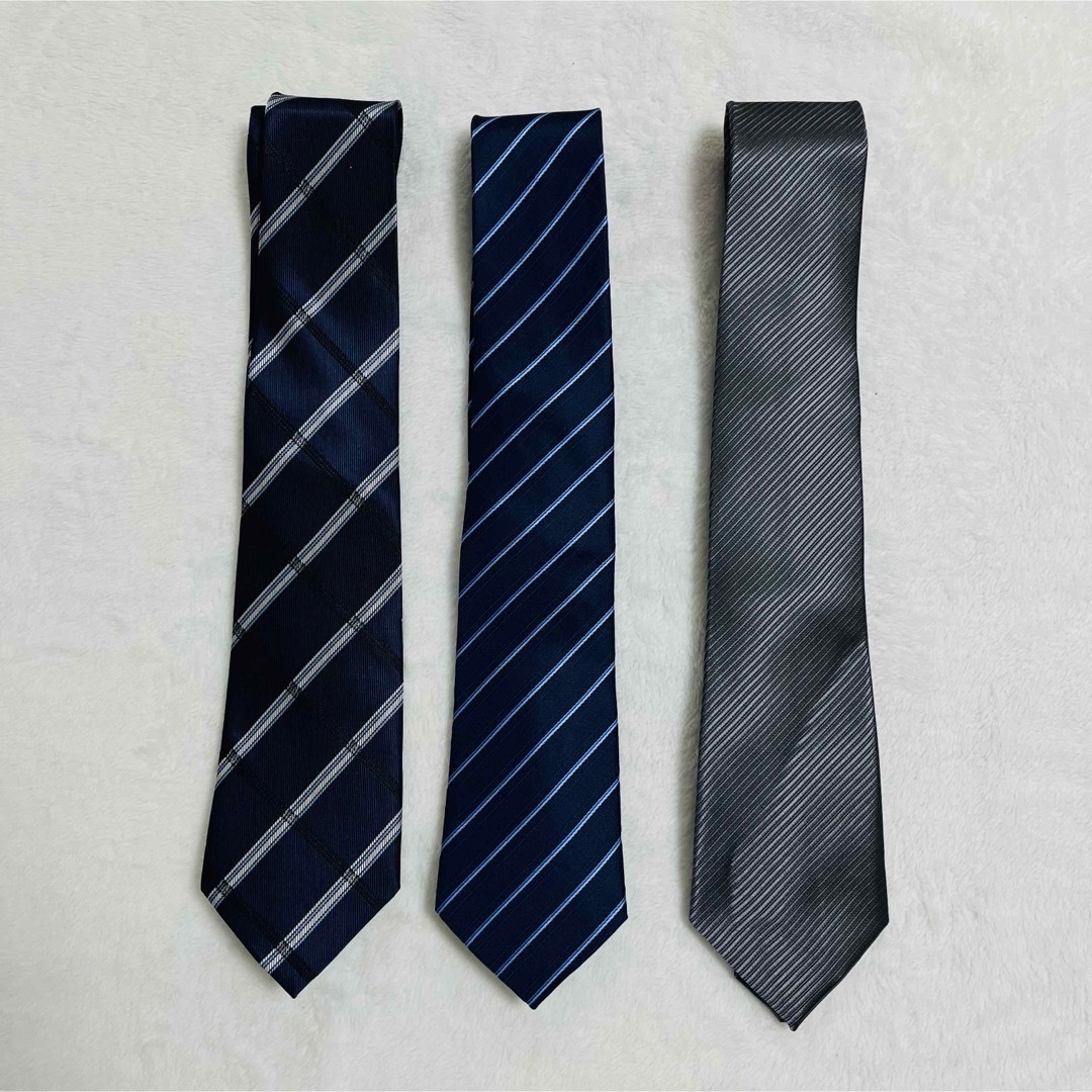 ✨セット売り✨ ネクタイ 洗える ビジネス用洗濯ネット付きおしゃれネクタイセット メンズのスーツ(その他)の商品写真