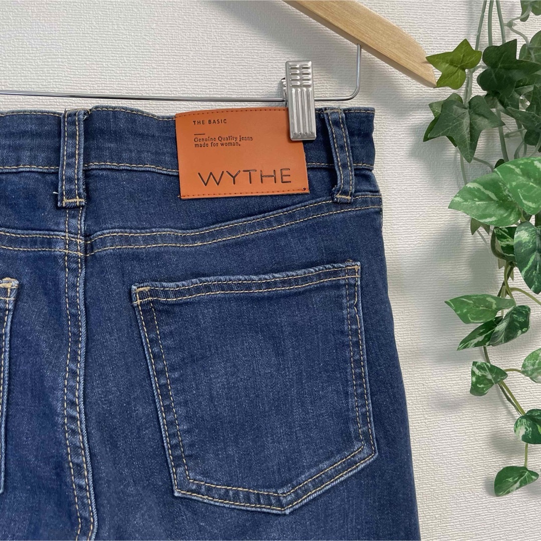 WYTHE＊ストレッチ スキニーデニム ブルー ワイス レディースのパンツ(デニム/ジーンズ)の商品写真