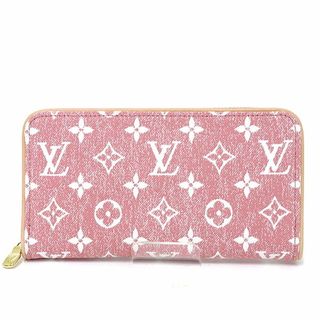 ルイヴィトン(LOUIS VUITTON)のルイヴィトン LOUIS VUITTON ジッピー・ウォレット モノグラム･デニム ピンク M81182 長財布 未使用品(財布)