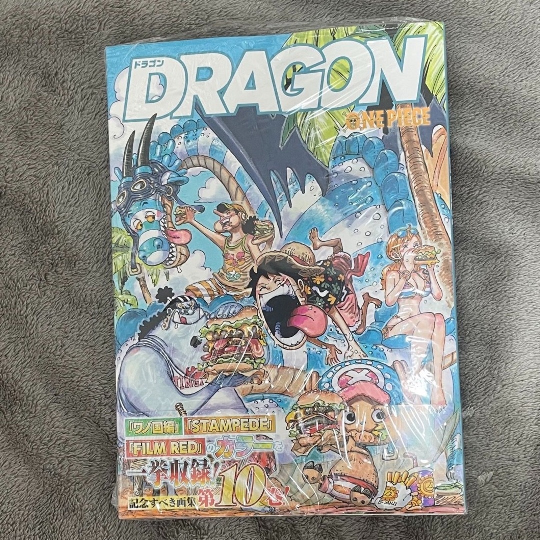 ONE PIECE(ワンピース)のONE PIECE イラスト集 COLORWALK 10 DRAGON エンタメ/ホビーの漫画(イラスト集/原画集)の商品写真