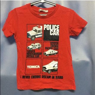 トミカ   ユニクロ　Tシャツ　ポリスカー(Tシャツ/カットソー)