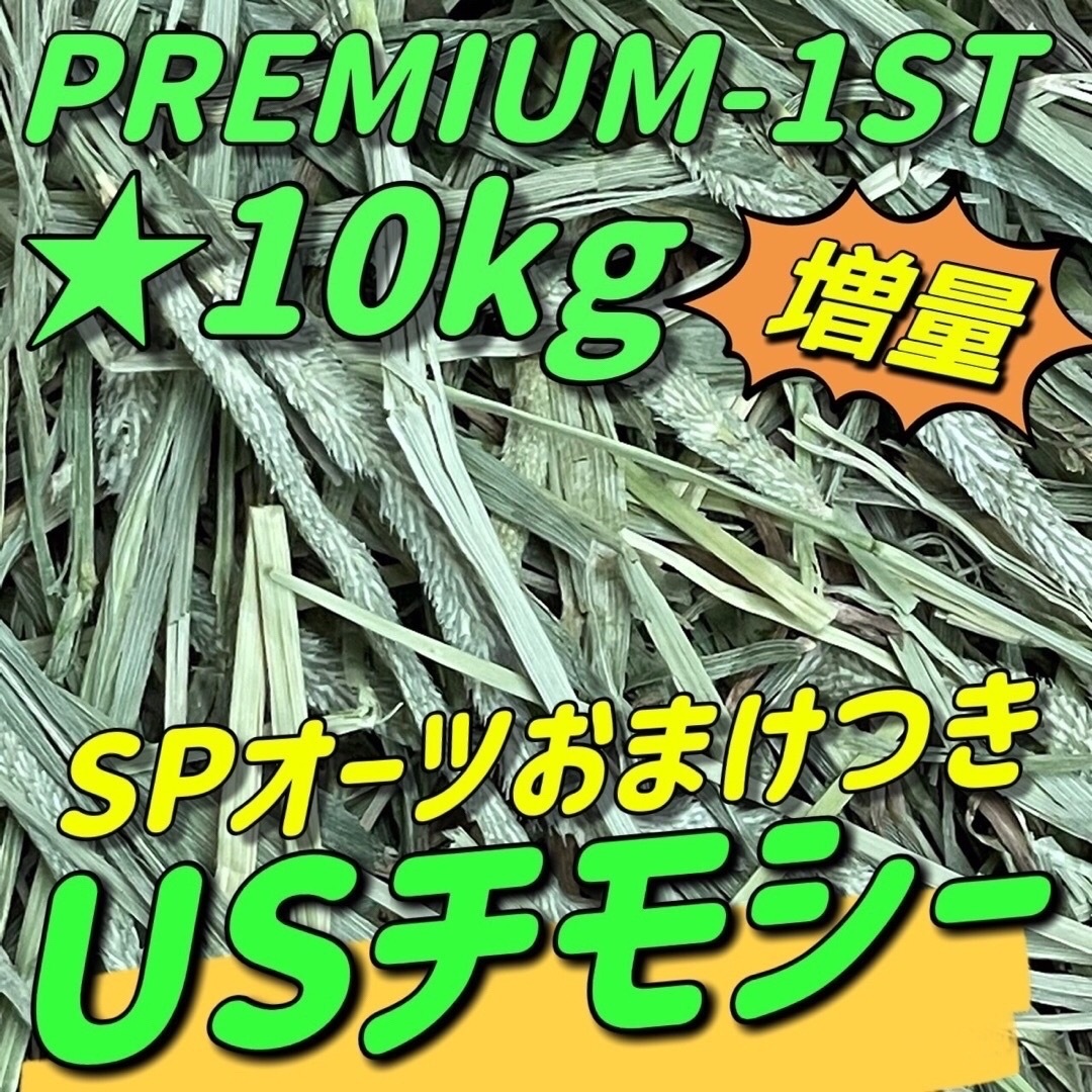 ★11kg ★新着 プレミアムチモシー うさぎ 小動物 ペットフード 牧草おやつ その他のペット用品(ペットフード)の商品写真