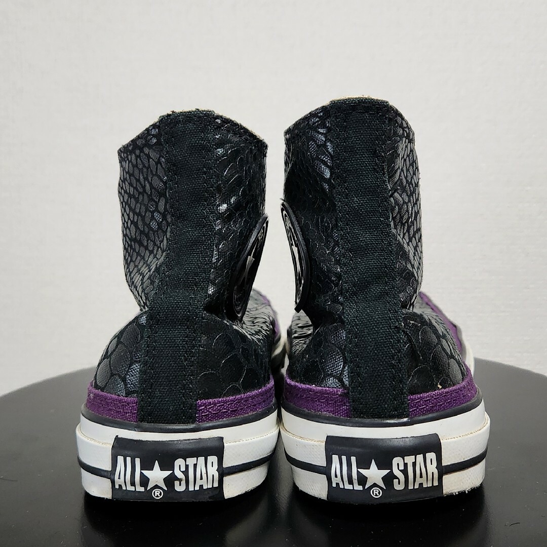 CONVERSE(コンバース)のCONVERSE ALL STAR クロコ ハイカット 27cm 8 1/2 黒 メンズの靴/シューズ(スニーカー)の商品写真