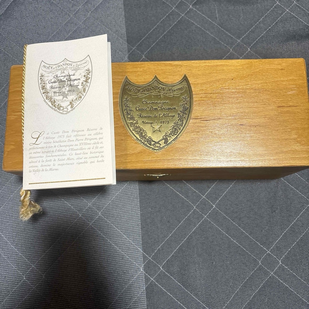 Dom Pérignon - ドンペリラベイ 1973 正規品 木箱入の通販 by 猛毒 Dom Pérignon - ドンペリラベイ 1973 正規品 木箱入の通販 by 猛毒