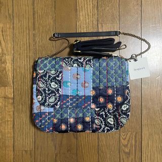 デシグアル(DESIGUAL)の新品タグ付☆DESIGUALデシグアル デニム刺繍パッチワーク ショルダーバッグ(ショルダーバッグ)