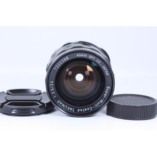 ペンタックス(PENTAX)のPENTAX SMC TAKUMAR 24mm f3.5 かなり綺麗#101(レンズ(単焦点))