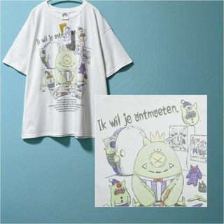 【ScoLar】スカラー 夢見るガブモンと執事 ビックTシャツ タグ付未使用