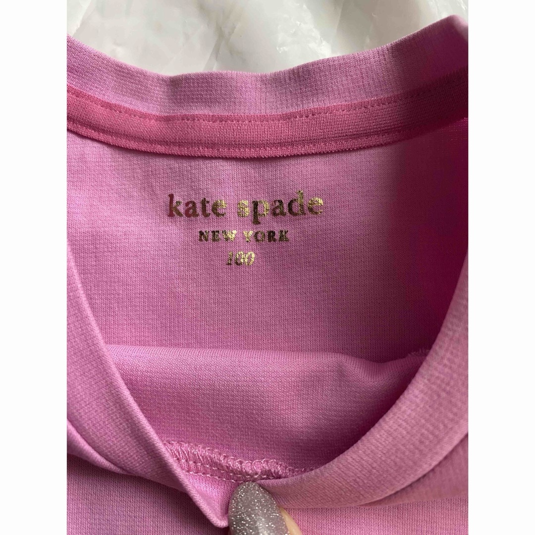 kate spade new york(ケイトスペードニューヨーク)の100サイズ ケイトスペード ワンピース 半袖 キッズ/ベビー/マタニティのキッズ服女の子用(90cm~)(ワンピース)の商品写真