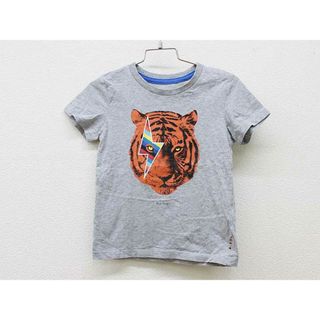 ポールスミス(Paul Smith)の【夏物 新入荷!】▼ポールスミスジュニア/Paul Smith JUNIOR▼100cm位 半袖Tシャツ/半袖カットソー グレー×オレンジ×マルチ  【中古】 子供 キッズ kids  男の子 tops 夏 014042(Tシャツ/カットソー)