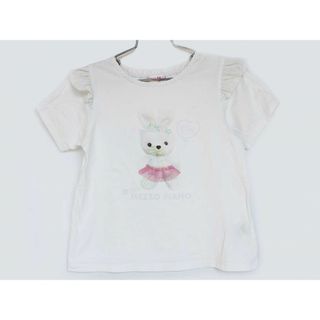 メゾピアノ(mezzo piano)の【夏物 新入荷!】[メゾピアノ/mezzo piano]130cm 半袖カットソー/半袖Tシャツ 白【中古】子供服 キッズ kids 女の子 夏 tops 614042(Tシャツ/カットソー)