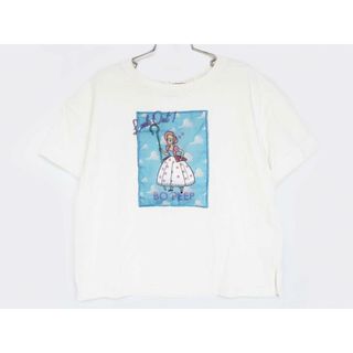 メゾピアノ(mezzo piano)の【夏物 新入荷!】[メゾピアノ/mezzo piano]140cm 半袖カットソー/半袖Tシャツ 白 トイストーリーコラボ【中古】子供服 キッズ kids ジュニア 女の子 614042(Tシャツ/カットソー)