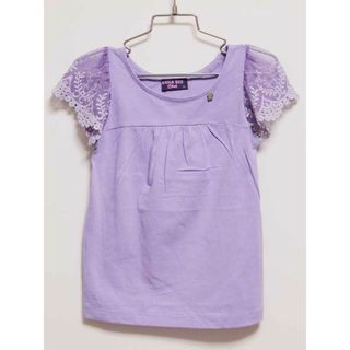 アナスイ(ANNA SUI)の【夏物 新入荷!】‡アナスイミニ/ANNA SUI mini‡120cm 半袖Tシャツ/半袖カットソー 紫【中古】子供服 キッズ kids 女の子 夏 tops 214042(Tシャツ/カットソー)