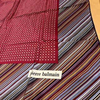 ピエールバルマン(Pierre Balmain)のピエールバルマン❣️シルク100%スカーフ(バンダナ/スカーフ)