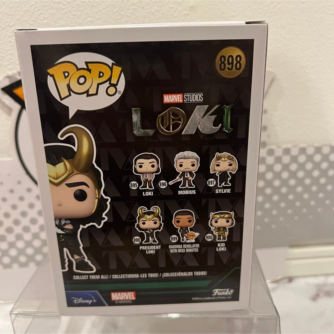 FUNKO(ファンコ)のFUNKO POP! マーベル　ロキ　Loki  大統領 エンタメ/ホビーのフィギュア(SF/ファンタジー/ホラー)の商品写真