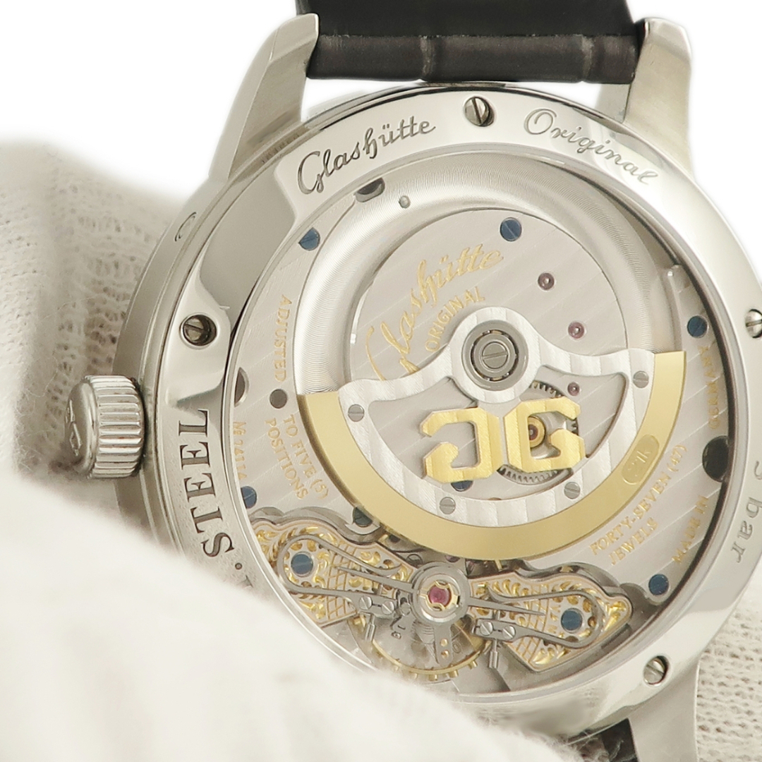 Glashutte Original(グラスヒュッテオリジナル)のグラスヒュッテ オリジナル  パノマティック ルナ 1-90-02-42 メンズの時計(腕時計(アナログ))の商品写真