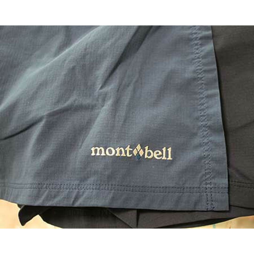 mont bell(モンベル)の【春物 新入荷!】〓モンベル/monbell〓100cm ストレッチO.D.ラップショーツ 紺 撥水 【中古】 子供服 キッズ kids 女の子 春夏 bottoms 214042 キッズ/ベビー/マタニティのキッズ服女の子用(90cm~)(スカート)の商品写真