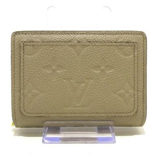 ルイヴィトン(LOUIS VUITTON)のLOUIS VUITTON(ルイヴィトン) 2つ折り財布 モノグラム・アンプラント美品  ポルトフォイユクレア M80152 トゥルトレール モノグラム･アンプラント レザー（皮革の種類：牛革）(財布)