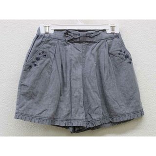 ベベ(BeBe)の【春夏物 新入荷!】▽ベベ/BeBe▽120cm キュロットスカート/キュロットパンツ/ショートパンツ グレー【中古】子供服 キッズ kids 女の子 春夏 bottoms 214042(その他)