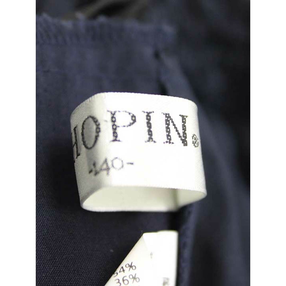 CHOPIN(ショパン)の【春夏物 新入荷!】▼ショパン/CHOPIN▼140cm キュロットスカート/キュロットパンツ/ショートパンツ 濃紺 【中古】 子供 キッズ kids  女の子 bottoms 春夏 514042 キッズ/ベビー/マタニティのキッズ服女の子用(90cm~)(その他)の商品写真