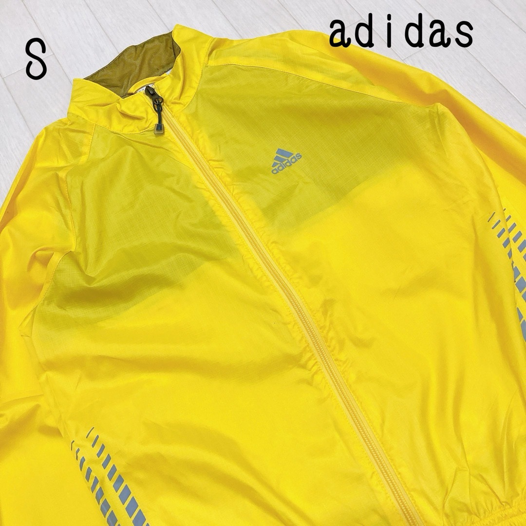 adidas(アディダス)のアディダス　サッカー　ウィンドブレーカー　ナイロンジャケット　S メンズのジャケット/アウター(ナイロンジャケット)の商品写真