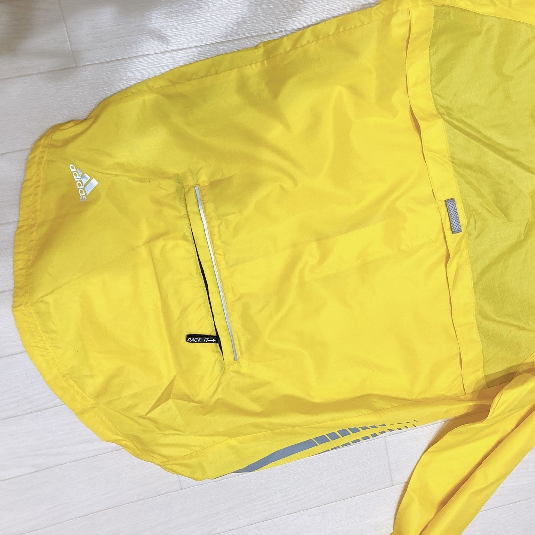 adidas(アディダス)のアディダス　サッカー　ウィンドブレーカー　ナイロンジャケット　S メンズのジャケット/アウター(ナイロンジャケット)の商品写真