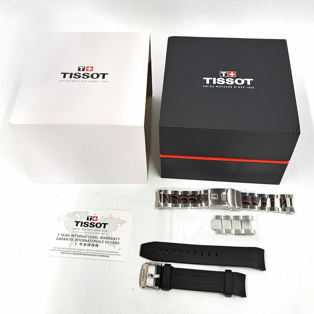 TISSOT(ティソ)のティソ シースター1000 パワーマティック 80 T120.407.11.091.01 自動巻き ステンレススティール メンズ TISSOT 【中古】 【時計】 メンズの時計(腕時計(アナログ))の商品写真