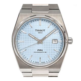 ティソ(TISSOT)のティソ PRX パワーマティック 80  T137.407.11.351.00 自動巻き ステンレススティール メンズ TISSOT 【中古】 【時計】(腕時計(アナログ))