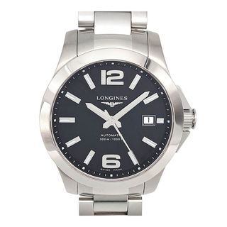 LONGINES - ロンジン コンクエスト L3.676.4 自動巻き ステンレススティール メンズ LONGINES 【中古】 【時計】