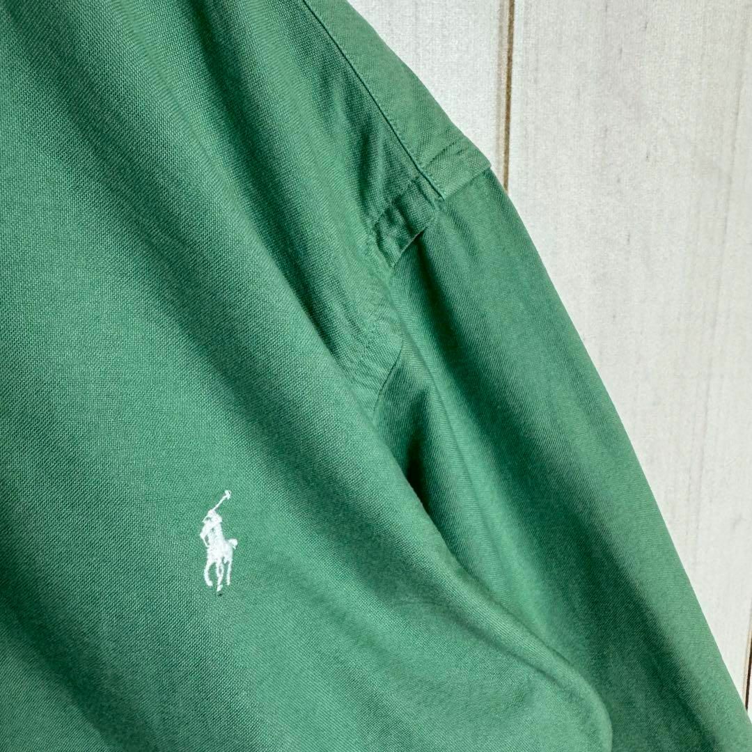 POLO RALPH LAUREN(ポロラルフローレン)の【希少カラー】　ポロラルフローレン　長袖シャツ　BDシャツ　オックスフォード　M メンズのトップス(Tシャツ/カットソー(七分/長袖))の商品写真