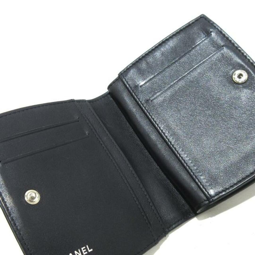 CHANEL(シャネル)のCHANEL(シャネル) 財布 メイクパレット 黒 ココマーク エナメル（レザー） レディースのファッション小物(財布)の商品写真