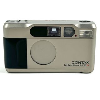 コンタックス T2 チタンシルバー ［ジャンク品］ 中古(フィルムカメラ)