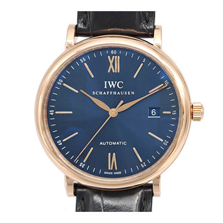 インターナショナルウォッチカンパニー(IWC)のIWC ポートフィノ オートマティック  IW356522 自動巻き レッドゴールド メンズ IWC 【中古】 【時計】(腕時計(アナログ))