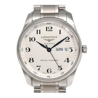 ロンジン(LONGINES)のロンジン マスターコレクション オートマティック アニュアルカレンダー  L2.910.4 自動巻き ステンレススティール メンズ LONGINES 【中古】 【時計】(腕時計(アナログ))