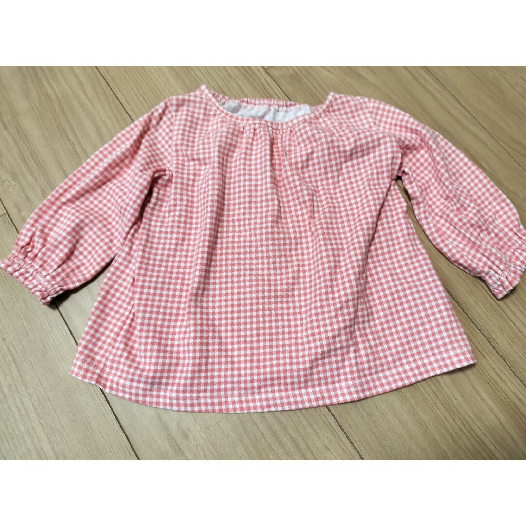 UNIQLO(ユニクロ)のユニクロ　エアリズム キッズ/ベビー/マタニティのベビー服(~85cm)(シャツ/カットソー)の商品写真