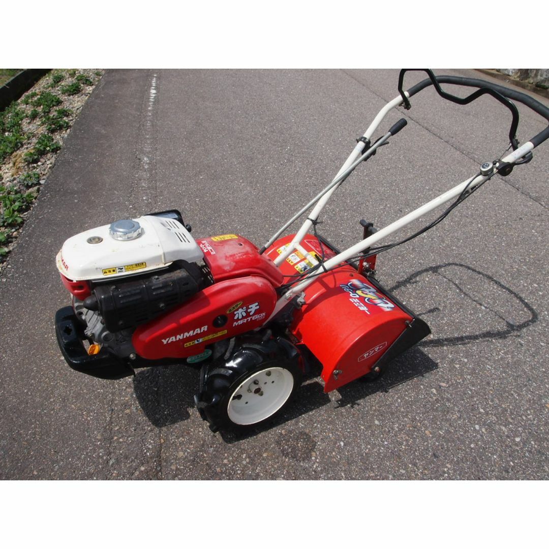 YANMAR - ヤンマー管理機 耕運機ポチ6馬力 作動確認済家庭菜園に YANMAR - ヤンマー管理機 耕運機ポチ6馬力 作動確認済家庭菜園に